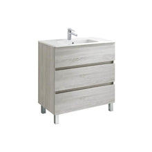 Load image into Gallery viewer, GALA G7900667 JADE Vanity unit 3 DRAW 100CM with basin NATURE  (TJM004)
