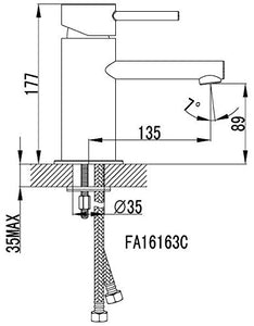 Single Lever Basin Mixer Tap (Ems 1)