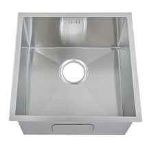 Load image into Gallery viewer, 440 x 440mm Undermount Deep Single Bowl Handmade Stainless Steel Sink (DS006)
