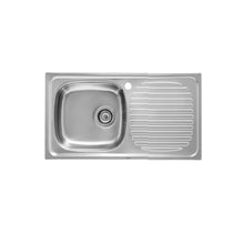 Load image into Gallery viewer, ROCA Stainless steel sink single bowl P-1351 800 X 490 left bowl (SP0103)
