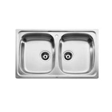 Load image into Gallery viewer, 2 Bowl  Stainless Steel Kitchen Sink 900 X 490 (SP0113)
