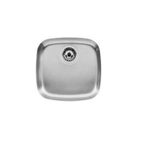 ROCA stainless steel sink 1  bowl LINEN FINISH BP-2  436 X 416 (SP0100)