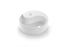 Load image into Gallery viewer, YING YANG ROUND WASHBASIN WHITE (0040B) SP0076
