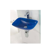Load image into Gallery viewer, GLASS WASHBASIN BLUE (3014AZ) SP0078
