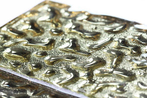 Gold Patterned Glass Subway Tile 75x150mm (MT0178)
