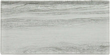 Load image into Gallery viewer, White Wood Effect Glass Subway Tile 75x150mm (MT0182)
