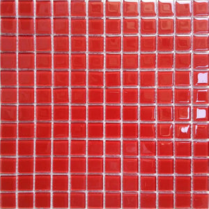 Red Glass Mosaic Tiles (MT0022)