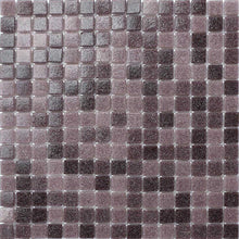 Load image into Gallery viewer, Sample of Purple Shades Vitreous Glass Mosaic Wall Tiles Sheet (MT0108)
