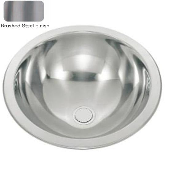 425mm Brushed Inset Stainless Steel Basin/Sink (M06)