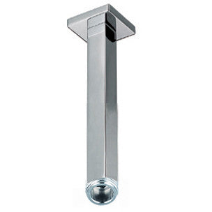 120mm Square Chrome Ceiling Mounted Bathroom Shower Arm