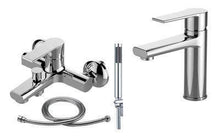 Load image into Gallery viewer, Bath and Shower Mixer Tap &amp; Basin Tap Set (Brenz 41)
