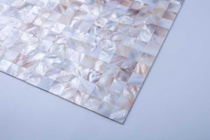 Sample of Mother of Pearl Sea Shell Mosaic Tiles sheet (MT0160)