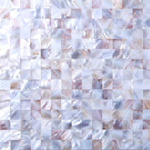 Sample of Mother of Pearl Sea Shell Mosaic Tiles sheet (MT0160)