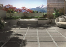 Load image into Gallery viewer, 600x600mm Quarz Grey Italian Outdoor Porcelain Tiles (IT0121)
