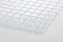 Load image into Gallery viewer, Sample of Superwhite Glass Mosaic Tiles Sheet (MT0079)
