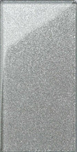 Load image into Gallery viewer, Silver Glitter Subway Tile 75mm x150mm  (MT0113)
