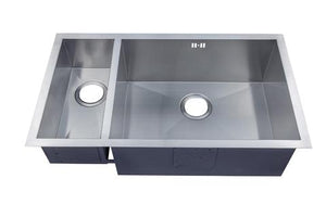 793 x 461mm Undermount 1.5 Bowl Handmade Stainless Steel Kitchen Sink (DS032)